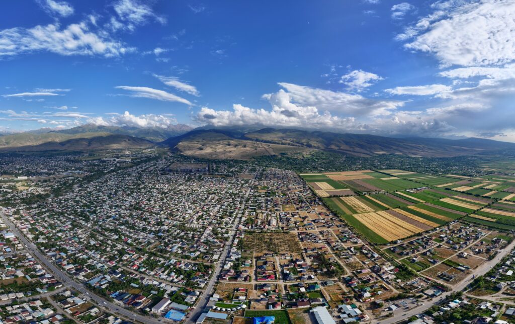 karakol panorama view 