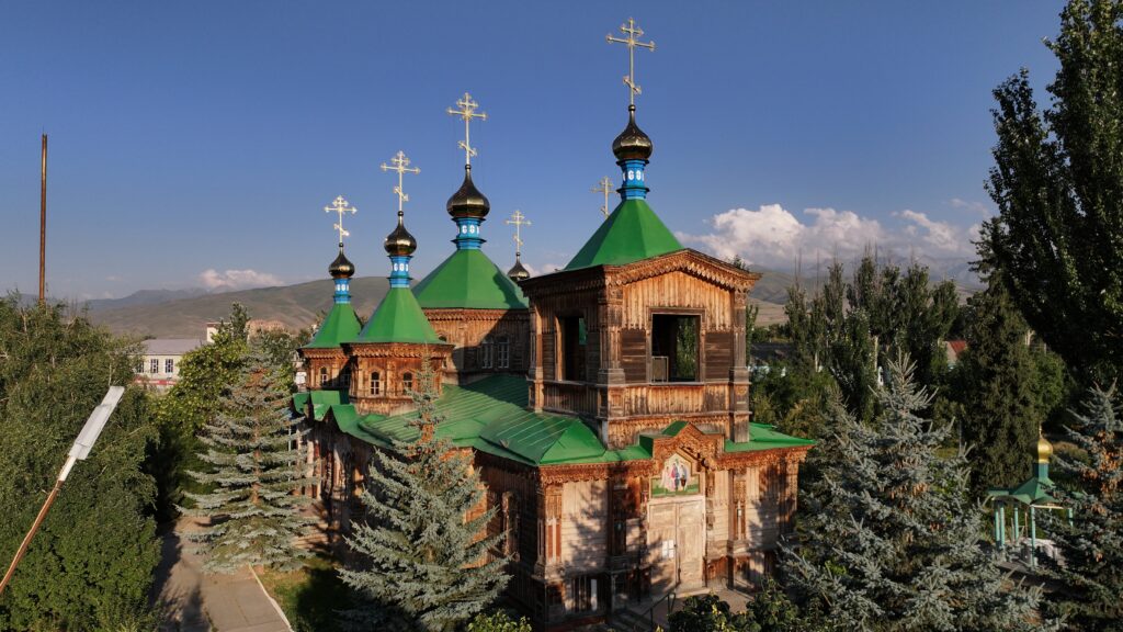 Holy Trinity Cathedral in Karakol